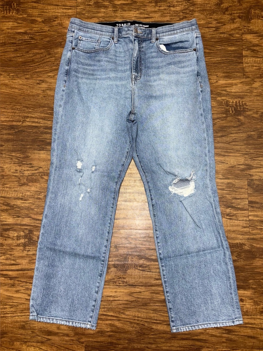 Torrid High Rise Straight Jeans Size 16R